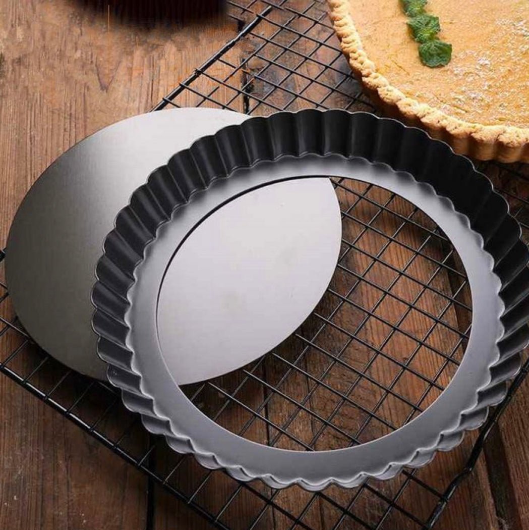 Bakewareind 8inch nonstick tart Removable bottom mould Bakewareind - Bakewareindia