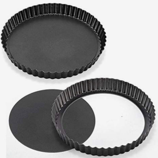Bakewareind 8inch nonstick tart Removable bottom mould Bakewareind - Bakewareindia