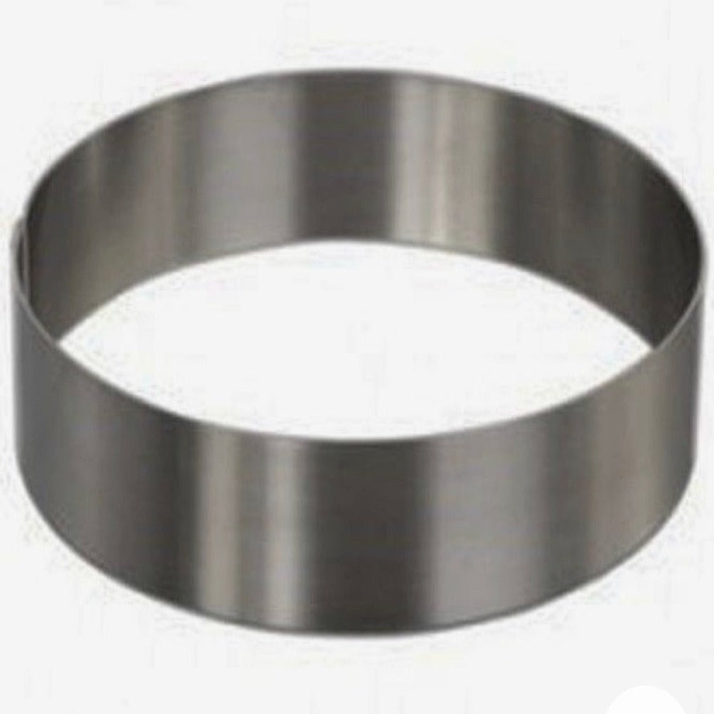 Bakewareind 8inch Round Cake Ring - Bakewareindia