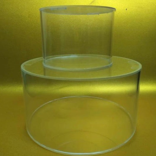 Bakewareind Acrylic Spacer Fillable cake stand cake seperator - Bakewareindia