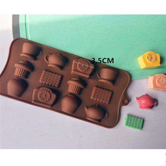 Tea & Coffee Silicone Moulds - Bakeware India