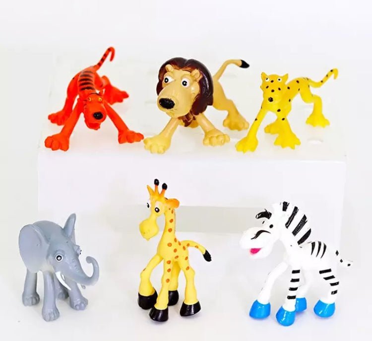 Bakewareind Animal Zoo Toy Cake Topper Set - Bakewareindia