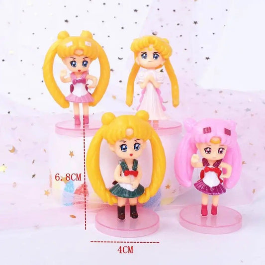 Bakewareind Anime Japanese Doll Toy Topper For Cake Decorating - Bakeware India