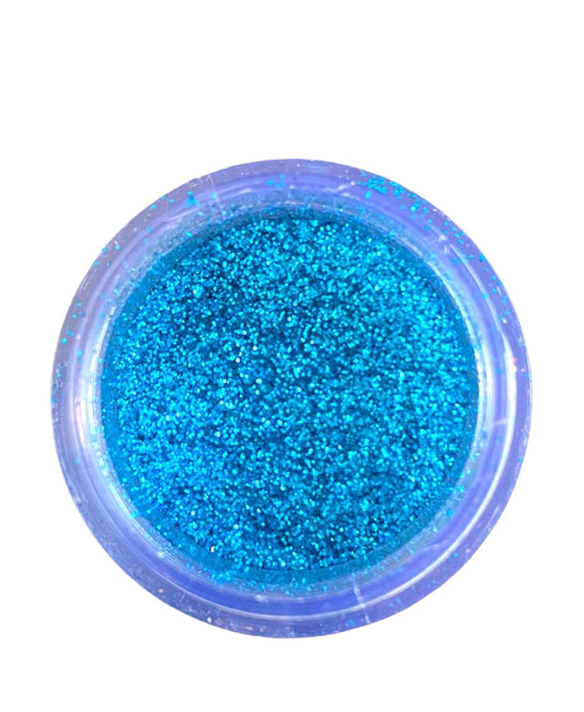 Bakewareind Aqua Blue Glitter For Cake Decoration ,5gram - Bakewareindia