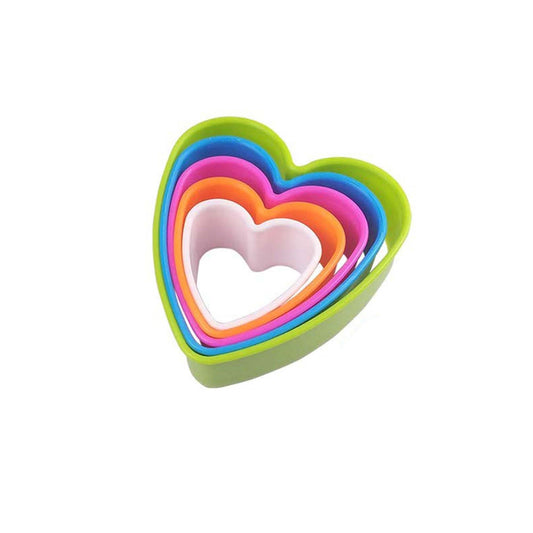 Bakewareind Assorted Cookie Cake Cutters,5pc - Bakewareindia