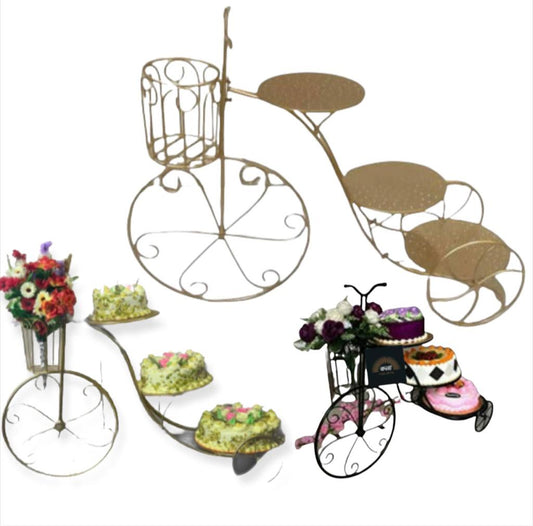 Bakewareind Bicycle Cake Stand - Bakewareindia
