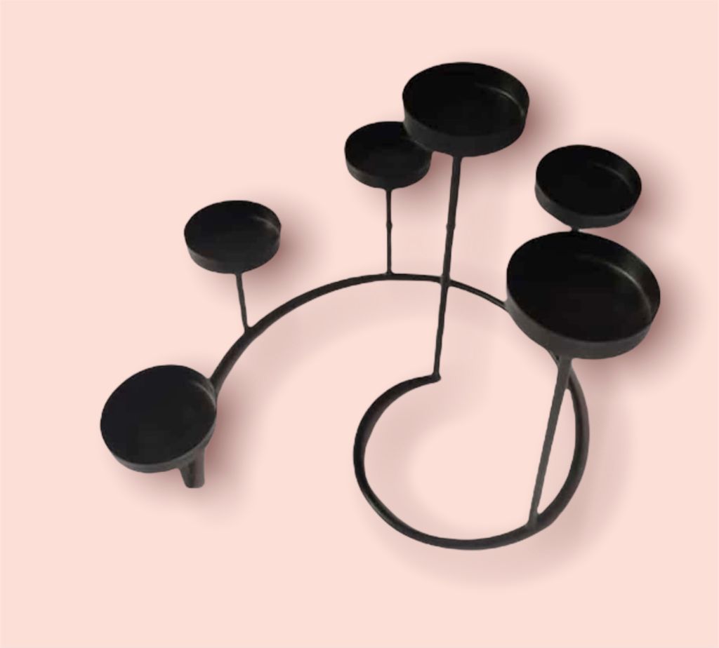 Bakewareind Black Cupcake Cake Stand - Bakewareindia