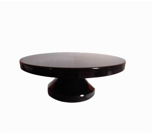 Bakewareind Black Solid Metal Cake Stand - Bakewareindia