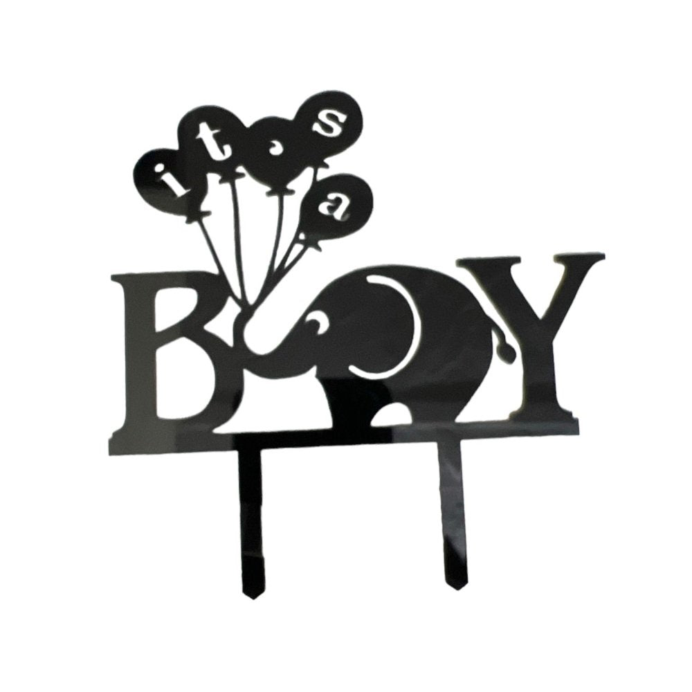 Boy Birthday Baby Shower Cake Topper - Bakeware India