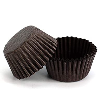 Bakewareind Brown Cupcake Liner 200pc pack - Bakewareindia