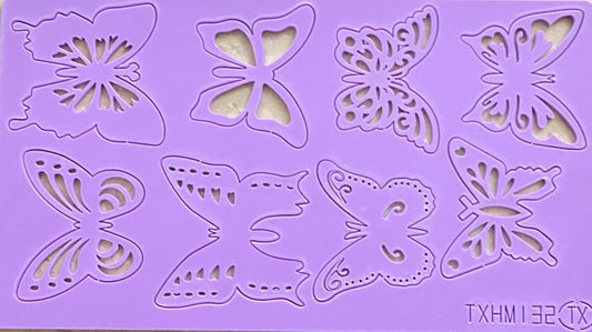 Bakewareind Butterfly Cake Embosser Stamps - Bakewareindia