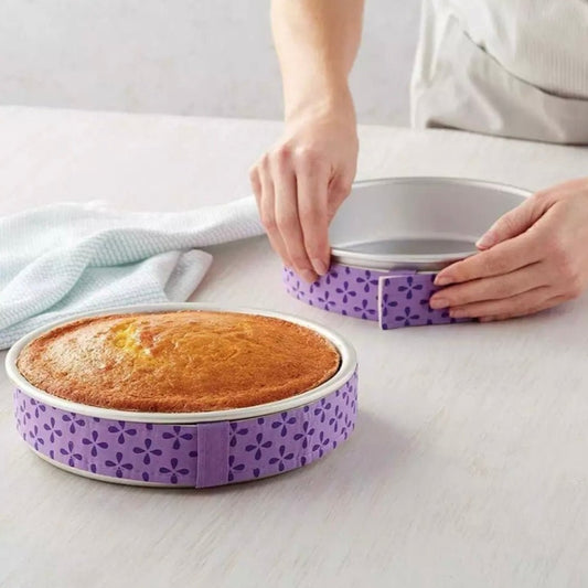 Bakewareind Cake Belt Bake Even Strips Anti-Deformation Protector, 2 Pieces - Bakewareindia