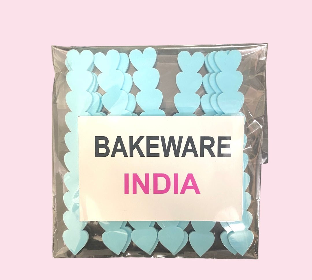 Bakewareind Cakesicle Icecream Heart Pastel Sticks 10pc Pack - Bakewareindia