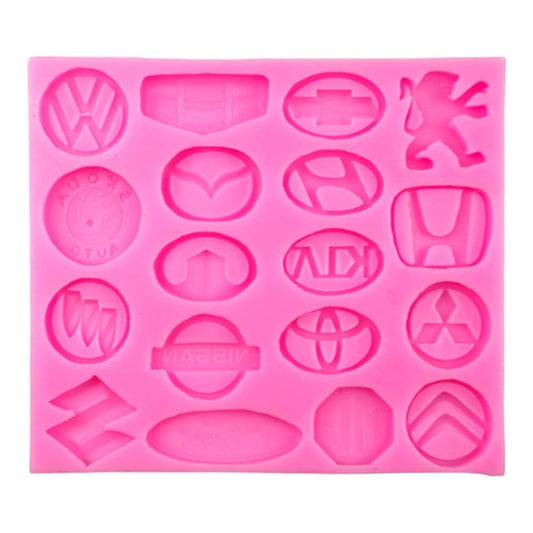 Car Designer Logo Silicone Mould - Rev Up Creativity