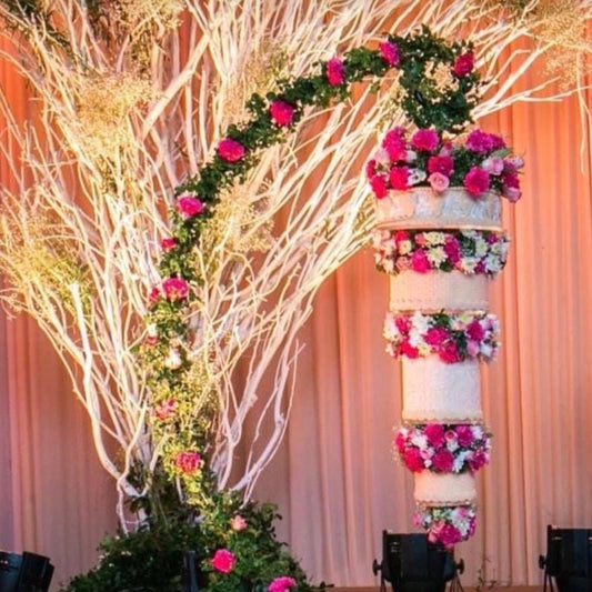 Bakewareind Chandelier 4 tier Cake Stand - Bakewareindia