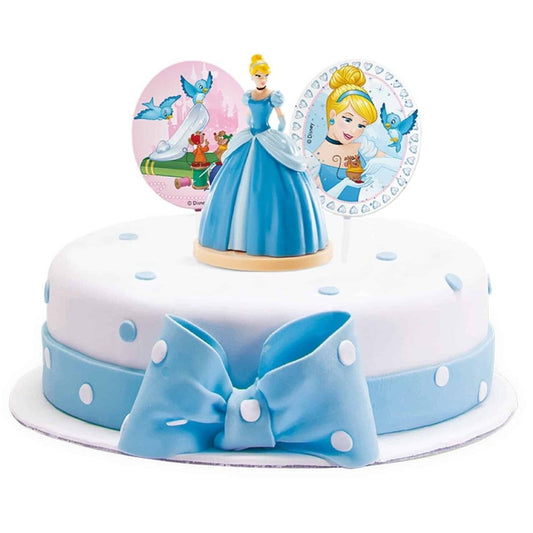 Bakewareind Cinderella Doll Toy Topper For Cake Decorating ( chose colors) - Bakeware India