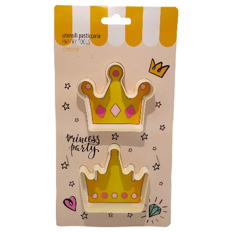 Crown Sugar Craft Cake Cutter Set, 2Pc - Bakeware India