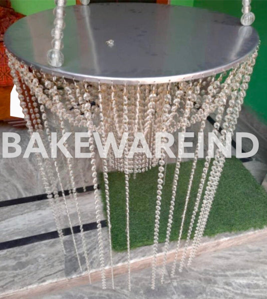 Bakewareind Crystal Hanging Cake Stand - Bakewareindia