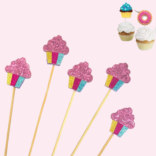 Cupcake Cake Toppers | 10pcs - Bakeware India