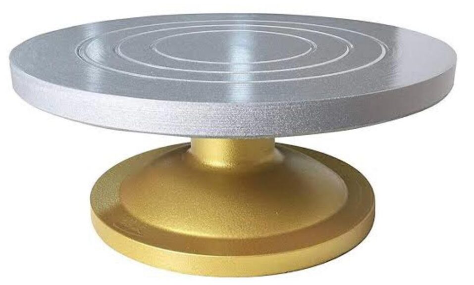 Bakewareind Fibre Metal Turntable 12 inch - Bakewareindia