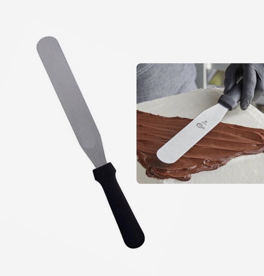 Bakewareind Flair 10” Straight Icing Palette Knife,Stainless Steel - Bakewareindia