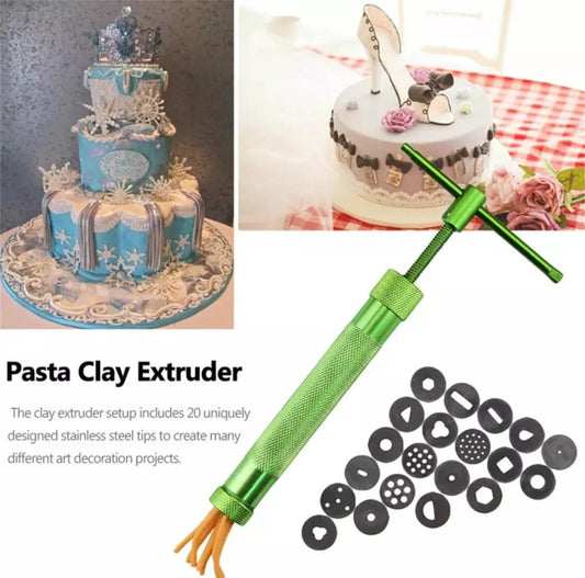 Bakewareind Fondant extruder Cake tool - Bakewareindia