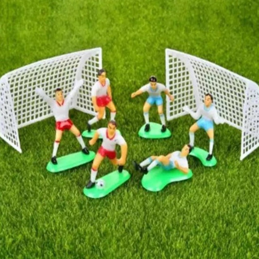 Bakewareind Football Toy Set Cake Topper - Bakewareindia