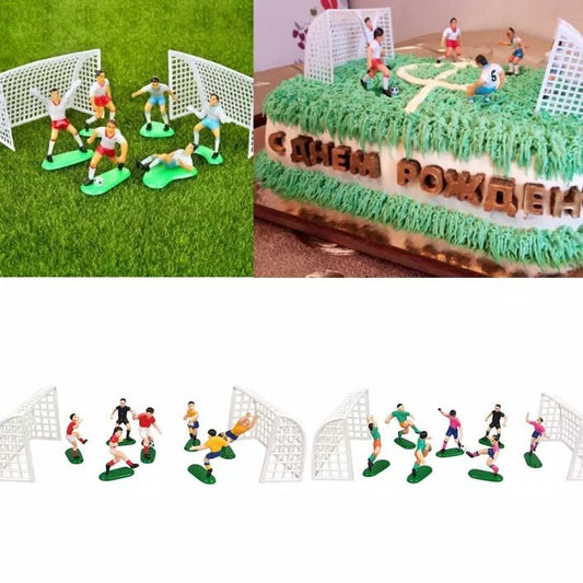 Bakewareind Football Toy Set Cake Topper - Bakewareindia