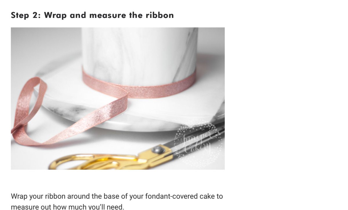 Bakewareind Golden Diamond Mesh Ribbon cake decorating - Bakewareindia