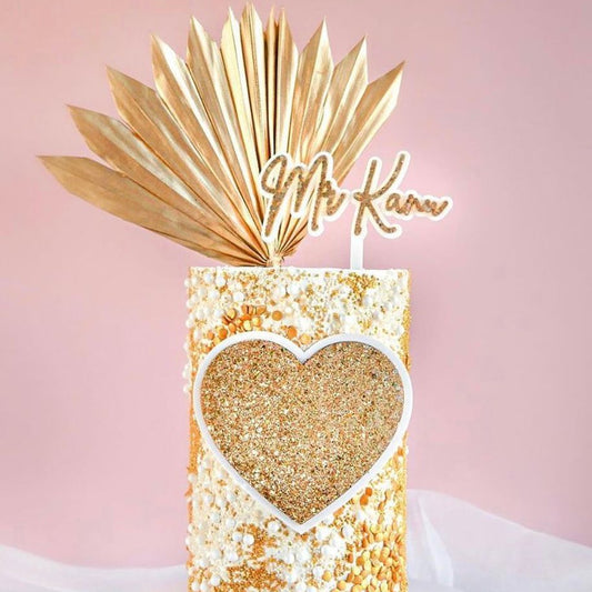 Bakewareind Golden Sun Spear Palm Blooms,1pc - Bakewareindia