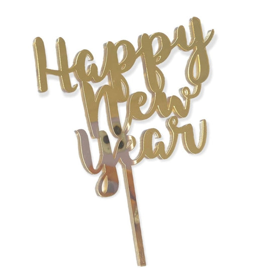 Bakewareind Happy New Year Cake Topper - Bakewareindia