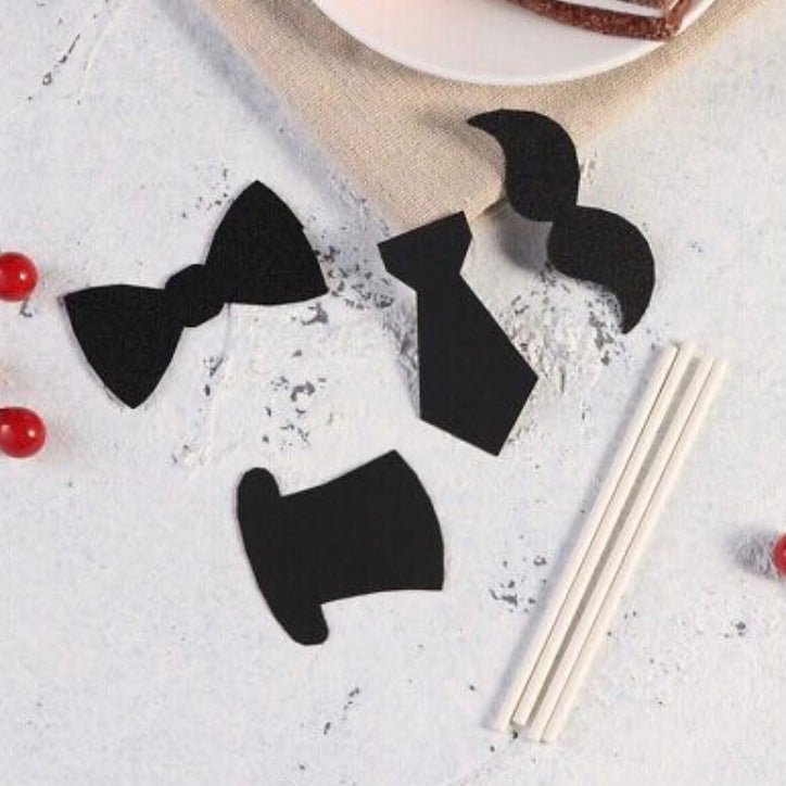 Hat Mustache Decorating Cake Topper - Bakeware India