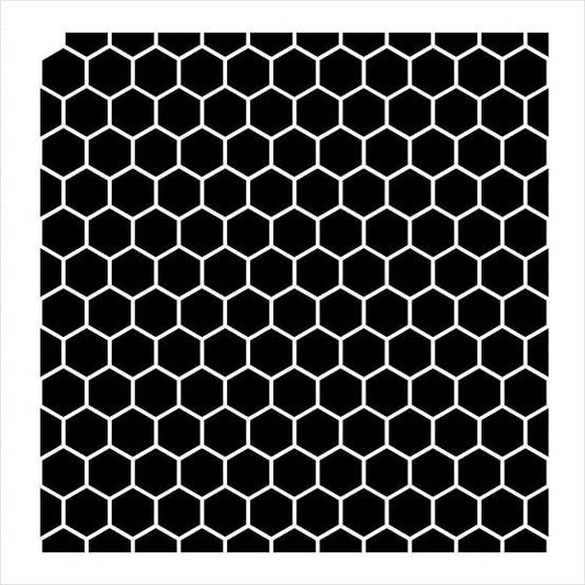 Bakewareind Honey Comb Cake Stencil - Bakewareindia