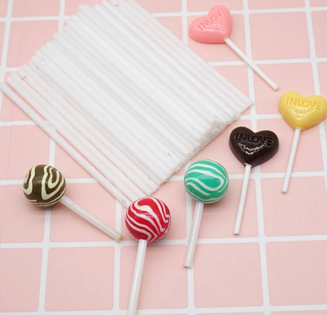 Bakewareind Lollipop sticks 100pcs set - Bakewareindia