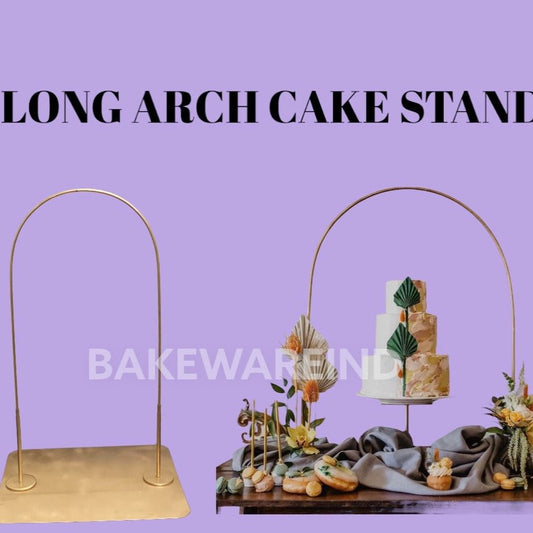 Bakewareind Long Arch Cake Stand - Bakewareindia