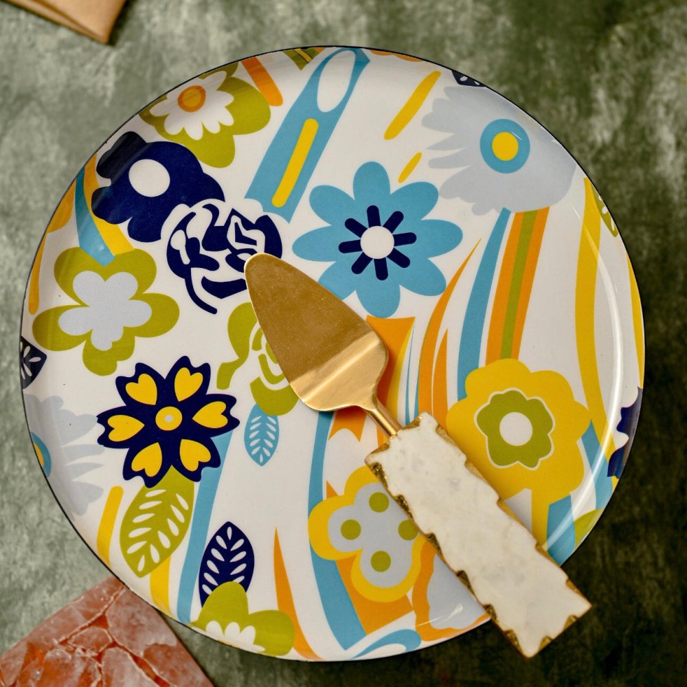 Bakewareind Mediterranean Greek Design Cake Stand - Bakewareindia