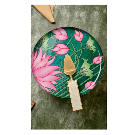 Bakewareind Mediterranean Greek Design Cake Stand - Bakewareindia