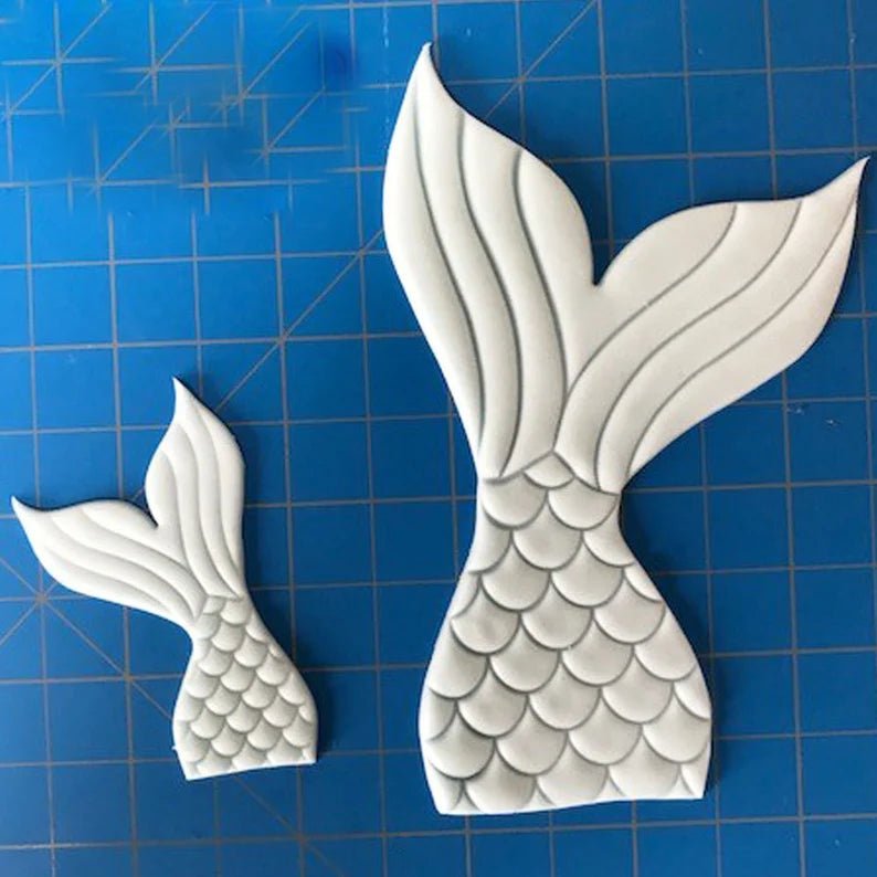 Bakewareind Mermaid Tail Cookie Cutter - Bakewareindia