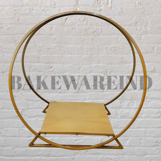 Bakewareind Metal Hoop Cake Stand - Bakewareindia