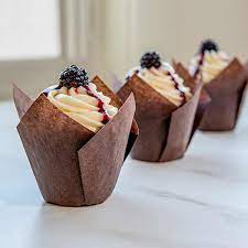 Bakewareind Novacart Tulip cupcake liners,50pcs - Bakewareindia