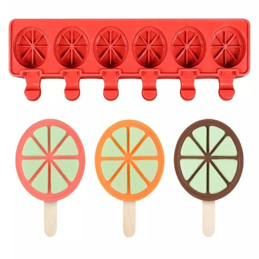 Bakewareind Orange Citrus Cakesicle Icecream Silicone Mould - Bakewareindia