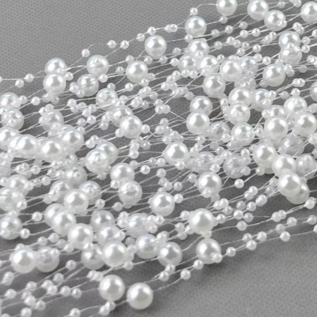 Amazon.com: White Edible Beads Big and Mini Sugar Beach Seaside Pearls Cake  Cupcake Cookie Dessert Decoration Topper Sugar Candy Beading Pearls 4oz :  Grocery & Gourmet Food