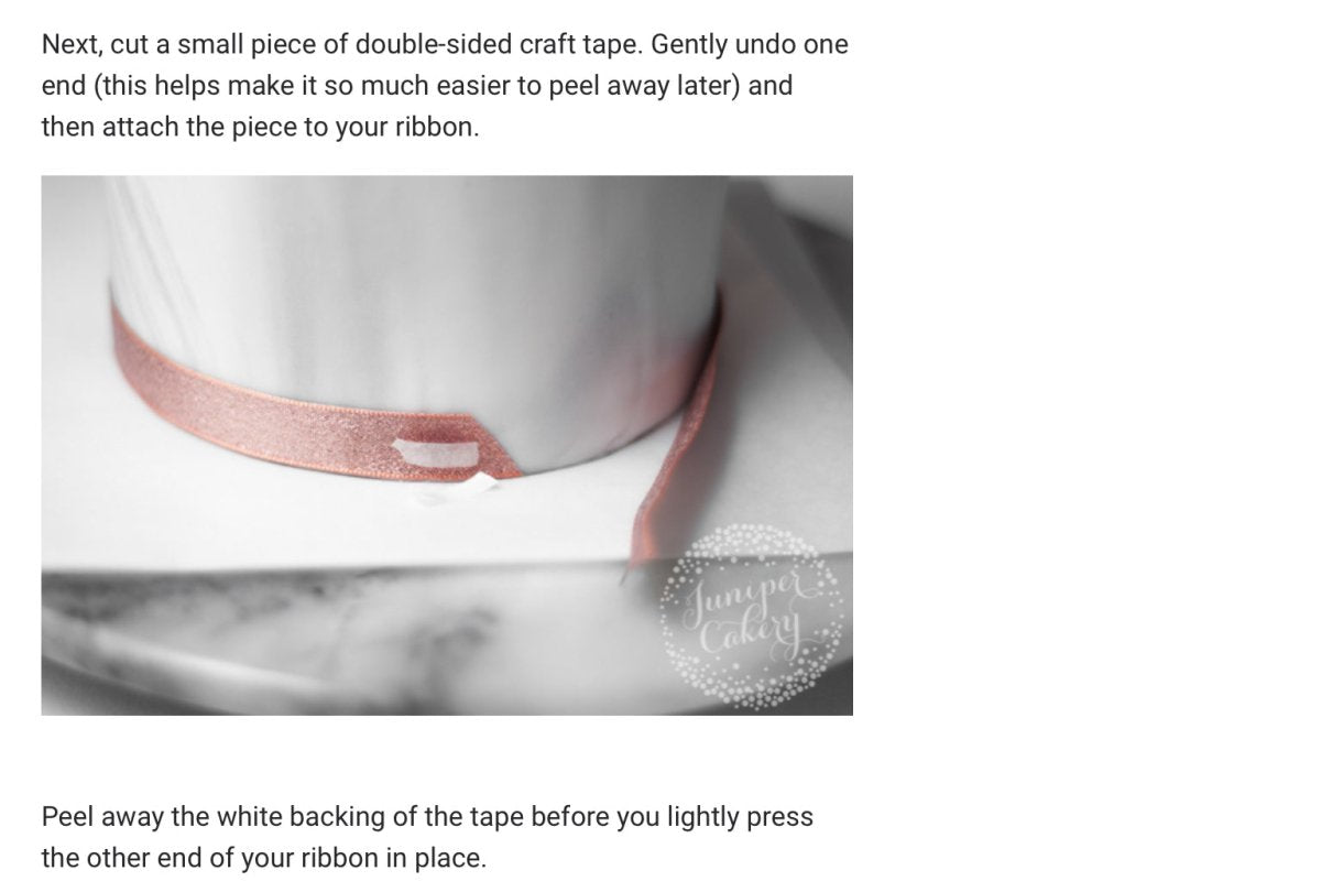 Bakewareind Polka Dot Ribbon cake decorating - Bakewareindia