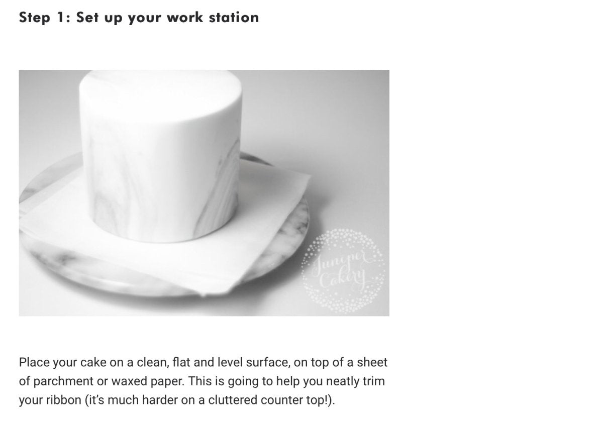 Bakewareind Polka Dot Ribbon cake decorating - Bakewareindia