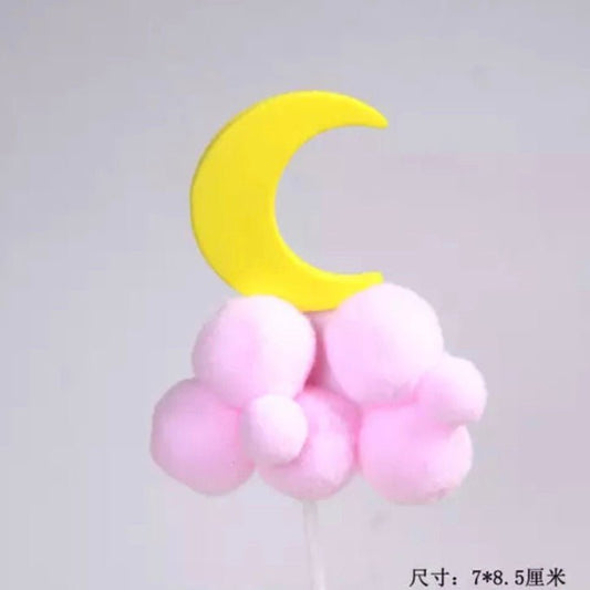 Bakewareind PomPom Balloon Decorating Cake Topper - Bakewareindia