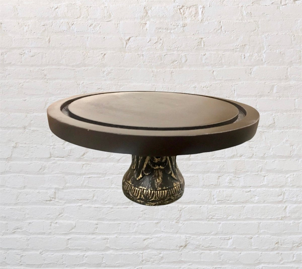 Bakewareind Rustic Wooden Cake Stand - Bakewareindia