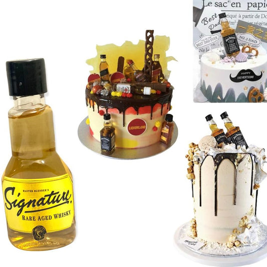 Bakewareind Signature Beer Bottle Cake Topper - Bakewareindia