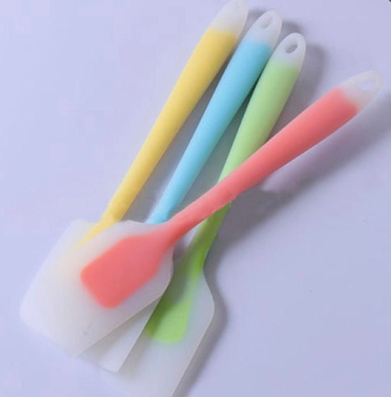 Bakewareind Silicone Spatula Transparent Cake tool - Bakewareindia