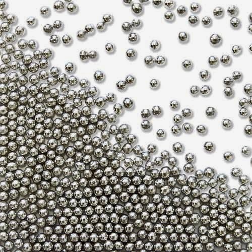 Bakewareind Silver Pearl Sprinkles 4mm - Bakewareindia