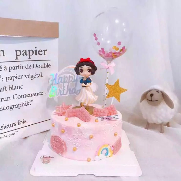 Bakewareind Snow White Toy Topper For Cake Decorating - Bakewareindia